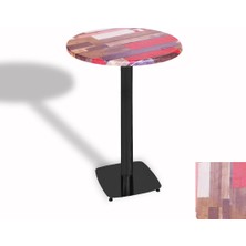 Dockers Bistro Masa Tokyo Esb - (Werzalit, Wermodin ve Allzalit Tabla 60 cm Çap) - Redwood