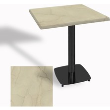 Dockers Tokyo Kare Masa (Esb) 80X80 cm - (Werzalit, Wermodin ve Allzalit Tabla) - Golden Marble