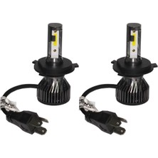 3 Tıkla MaxPower Chevrolet Cruze H4 Far Beyaz Led Xenon 8000 Lümen