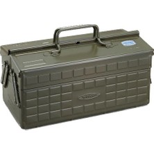 Toyo Steel ST-350 MG Asker Yeşili İki Aşamalı Çok Amaçlı Alet Çantası
