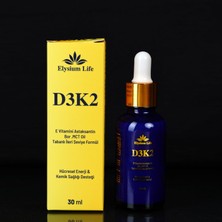 Elysium Life Elysium D3 & K2 vitamini Astaksantin Bor MCT Oil Damla