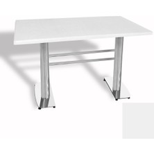 Dockers Tokyo Masa Kromnikel (Werzalit, Allzalit Yada Wermodin Tabla 80X140) - Beyaz