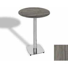 Dockers Bistro Masa Tokyo Kromnikel - (Werzalit, Wermodin ve Allzalit Tabla 70 cm Çap) - Magma