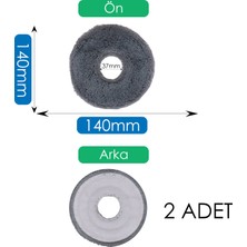 Servisevinde Roborock Qrevo L Robot Süpürge Mop Pedi / Bezi 2 Adet
