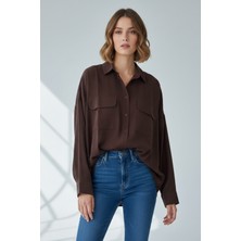 Black Project Cepli Oversize Gömlek