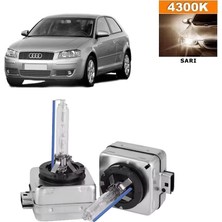 3 Tıkla Audi A3 8p1 2008-2012 D3S / D3R 4300K Sarı Hıd Xenon Ampul 2 Adet