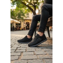 Enoch Erkek H Logolu Tırtıklı Tabanlı Retro Stil Günlük Spor Ayakkabı Sneaker