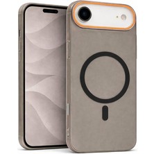 Vissona iPhone 17 Air Uyumlu Magsafe Wireless Şarj Özellikli Mat Sert Arka Kapak Kılıf