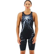 Tyr Tyr Venzo™open Back Kadın Yüzücü Mayo - Siyah-Beyaz - 23 - ST00653-2472