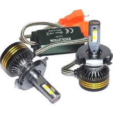 3 Tıkla Evolution Citroen ZX H4 Far Beyaz Led Xenon 22000 Lümen