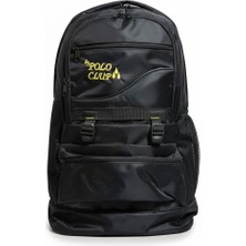 Çadır Dünyası Polo Club Çok Bölmeli Dağcı Çantası - Ergonomik Sırt Destekli & Su Geçirmez