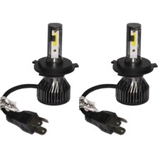 3 Tıkla Maxpower Kia Cerato 2004-2006 H4 Far Beyaz LED Xenon 8000 Lümen