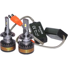 3 Tıkla Evolution Volvo S70 Uzun Far H7 Beyaz LED Xenon 22000 Lümen