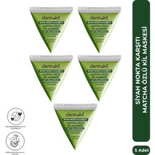 Dermokil Siyah Nokta Karşıtı  Matcha Özlü Kil Maskesi 9 ml x 5 Adet