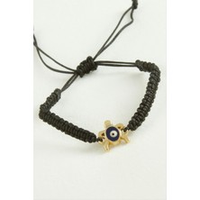 SiHako Kaplumbağa Makrome Ip Bileklik