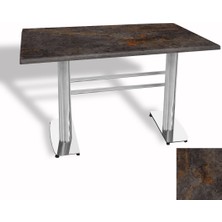 Dockers Tokyo Masa Kromnikel (Werzalit, Allzalit Yada Wermodin Tabla 80X140) - Metalic Oxid 3