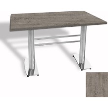 Dockers Tokyo Masa Kromnikel (Werzalit, Allzalit Yada Wermodin Tabla 80X140) - Kahve Oxid