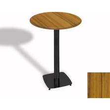 Dockers Bistro Masa Tokyo Esb - (Werzalit, Wermodin ve Allzalit Tabla 70 cm Çap) - Real Teak