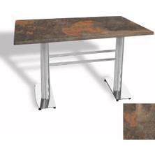 Dockers Tokyo Masa Kromnikel (Werzalit, Allzalit Yada Wermodin Tabla 70X120) - Metalic Oxid 1