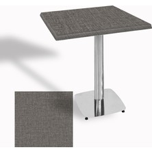 Dockers Tokyo Kare Masa (Kromnikel) 60X60 cm - (Werzalit, Wermodin ve Allzalit Tabla) - Twister