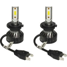 3 Tıkla MaxPower Audi A4 2001-2015 H7 Uzun Far Beyaz Led Xenon 8000 Lümen