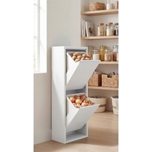 Çok Amaçlı Dolap Mutfak Kiler Dolabı Sebzelik Metal Dolap Ayakkabılık Malzeme Dolabı Beyaz