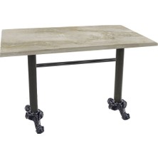 Dockers Çipa Döküm Ayak Masa 80X140 cm - (Werzalit, Wermodin ve Allzalit Tabla) - Irony