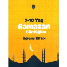7-10 Yaş Ramazan Günlüğüm Öğrenci Kitabı