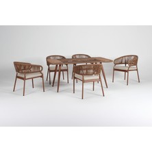 Luce Garden Itır Rattan Bahçe & Balkon Masa Takımı