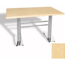 Dockers Tokyo Masa Kromnikel (Werzalit, Allzalit Yada Wermodin Tabla 80X120) - Akçaağaç