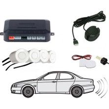 3 Tıkla Bip Bip Park Sensörü  22MM Gözlü Beyaz