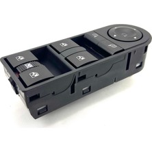 Rockswell Astra H Zafıra Cam Açma Kapama Düğmesi Dörtlü