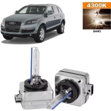 3 Tıkla Audi Q7 2009-2009 Xenon D1S / D1R 4300K Sarı Hıd Xenon Ampul 2 Adet