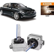 3 Tıkla Bmw 7 Serisi F01 2008-2015 Xenon D1S / D1R 4300K Sarı Hıd Xenon Ampul 2 Adet