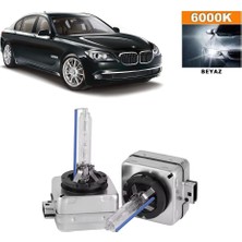 3 Tıkla Bmw 7 Serisi F01 2008-2015 Xenon D1S / D1R 6000K Beyaz Hıd Xenon Ampul 2 Adet