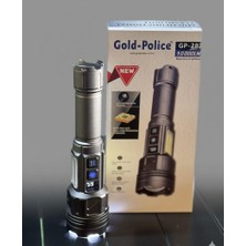 Çadır Dünyası Gold-Police GP-232 LED Fener - Profesyonel Outdoor Aydınlatma
