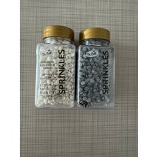 Zuzu Pasta Malzemeleri Pasta Süsleme Konfeti Şeker 2'li Paket