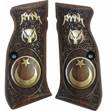 Sarsılmaz Kılınç 2000 Liğht, Ar 24, P8L, P8S Uyumlu Ahşap Kök Ceviz Ağacından Yapılma Kabze