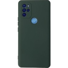  General Mobile Gm 21 Pro Kılıf Nano Içi Kadife Silikon - Koyu Yeşil