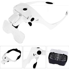 Magicool Şarjlı Gözlük Büyüteç Çalışma Büyüteci 5 Lensli 9892B2C