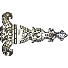 Magicool Dekoratif, Sac Tek Kuyruklu Menteşe - 69X102 Mm, Büyük, Nikel, 1 Adet