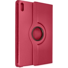  Huawei Matepad Air 11.5 Kılıf 360 Tablet Deri Kılıf - Pembe