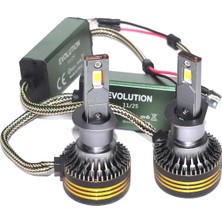 3 Tıkla Evolution Nissan Primera 1990-1999 Kısa Far H1 Beyaz LED Xenon 22000 Lümen