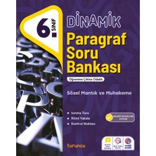Turuncu 6. Sınıf Dinamik Paragraf Soru Bankası / Maarif Modeli'ne Uygun