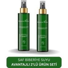 Heaven Rose Hr Biberiye Suyu Dökülme Karşıtı ve Hızlı Saç Uzatma Etkili Saf Saç Toniği 2'li Seti 100 ml × 2