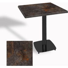 Dockers Tokyo Kare Masa (Esb) 70X70 cm - (Werzalit, Wermodin ve Allzalit Tabla) - Metal Oxid 3