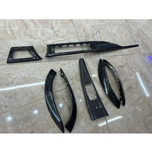 Melih Bmw 3 Serisi F30 Karbon Iç Trim Seti Kapı Kolları Göğüs ve Orta Konsol Setidir