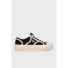 Guess Issah Logolu Bağcıklı Sneaker Ayakkabı FLPISSFAL12 Bayan Ayakkabı Flpıss FAL12 Black