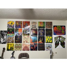 Sora Design Duvar Tipi Plak ve Albüm Kapak Sergileme Aparatı – 2’li Set