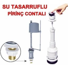 Eco Lounge Klozet Sifon Basmalı Rezervuar Iç Takım Su Tasarruflu